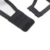 SUBBLIME - SET DE 3 PIEZAS SUJETADOR TANGA LIGA ENCAJE NEGRO S-M