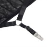 SUBBLIME - VESTIDO TRANSPARENTE CUELLO HALTER NEGRO S-M