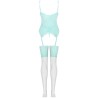 LIVCO CORSETTI FASHION - PERSINNE MIT EMPORIO SET CORSET PANTY MEDIAS S-M