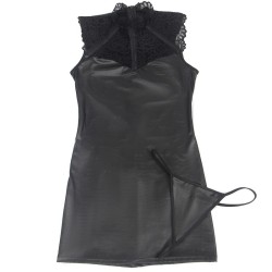 SUBBLIME - VESTIDO SEXY DE CUERO S-M