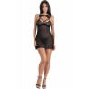 LIVCO CORSETTI FASHION - KROLINA LC 90734 CHEMISE TANGA NEGRO S-M