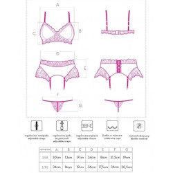 LIVCO CORSETTI FASHION - NAHIR LC 20214 SUJETADOR PANTY LIGUERO S-M