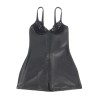 SUBBLIME - 957568 VESTIDO DE CUERO CON CREMALLERA NEGRO S-M
