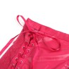 SUBBLIME - 957605 CONJUNTO SUJETADOR Y FALDA DE CUERO ROJO S-M