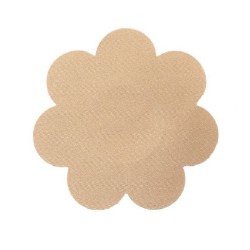 BYE-BRA - REALZADOR PECHOS 3 PARES DE SATEN BEIGE COPA A-C