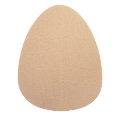 BYE-BRA - REALZADOR PECHOS 3 PARES DE SATEN BEIGE COPA A-C