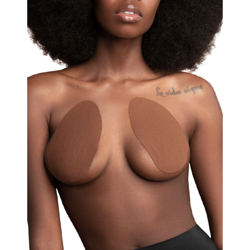 BYE-BRA - REALZADOR PECHOS 3 PARES DE SATEN BEIGE COPA A-C
