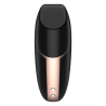 SATISFYER - LOVE TRIANGLE ESTIMULADOR Y VIBRADOR NEGRO