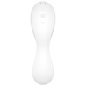 SATISFYER - CURVY TRINITY 5 ESTIMULADOR Y VIBRADOR APP BLANCO