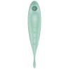 SATISFYER - TWIRLING PRO ESTIMULADOR Y VIBRADOR APP ROJO