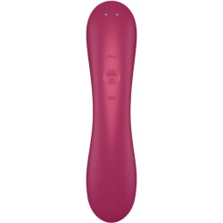 SATISFYER - CURVE TRINITY 1 AIR PULSE VIBRATION ROJO