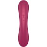 SATISFYER - CURVE TRINITY 1 AIR PULSE VIBRATION ROJO