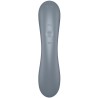 SATISFYER - CURVE TRINITY 1 AIR PULSE VIBRATION ROJO
