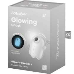 SATISFYER - GLOWING GHOST AIR PULSE and VIBRADOR AMARILLO