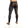 MOB - MEDIAS DE MALLAS TRANSPARENTES NEGRAS TALLA L