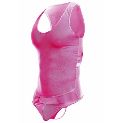 MOB - BODYSHEER TRANSPARTE ROSA TALLA L-XL
