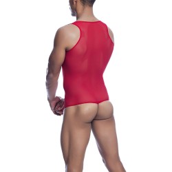 MOB - BODYSHEER TRANSPARTE ROJO TALLA L-XL