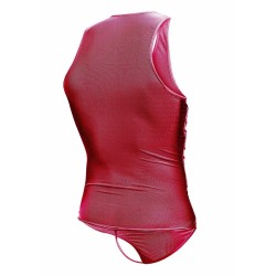 MOB - BODYSHEER TRANSPARTE ROJO TALLA L-XL