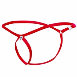 MOB - TANGA ROJO CON FORMA DE LAGRIMA TALLA L-XL