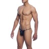 MOB - V-STRING DE MICROFIBRA NEGRA TALLA L-XL