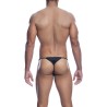 MOB - V-STRING DE MICROFIBRA NEGRA TALLA L-XL