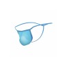MOB - TANGA TRANSPARENTE CON FORMA DE T AQUA TALLA L-XL
