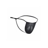 MOB - TANGA TRANSPARENTE CON FORMA DE T NEGRO TALLA L-XL