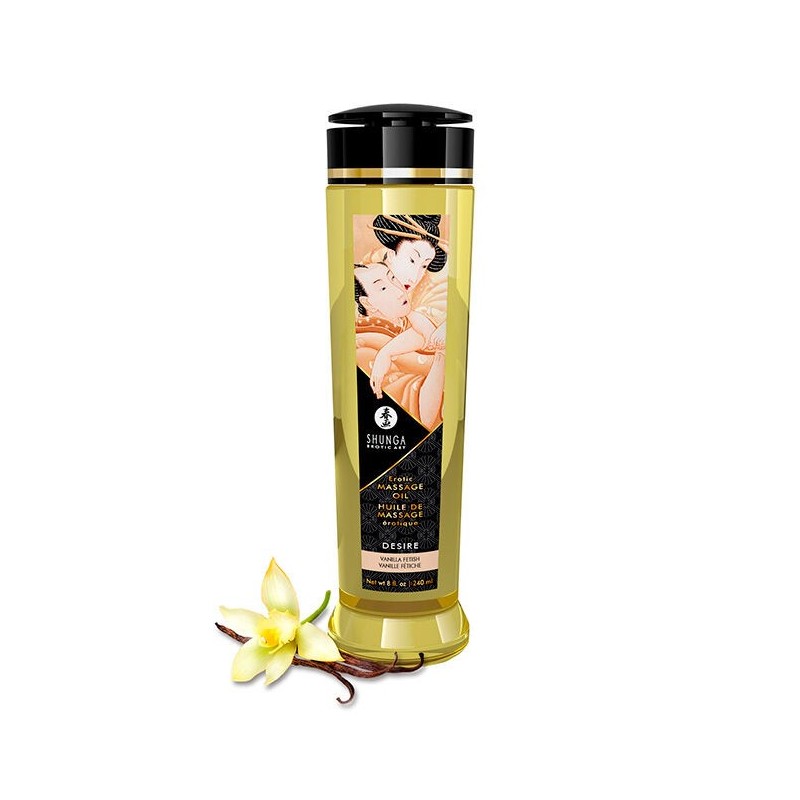 SHUNGA - ACEITE DE MASAJE ERÓTICO DESEO 240 ML