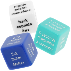 WATERFEEL - JUEGO DE DADOS ERÓTICOS ES-FR-EN
