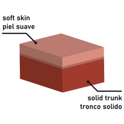 ROCKARMY - ARNÉS DUAL DENSITY LEOPARD DILDO REALISTA 23 CM -O- 4.77 CM