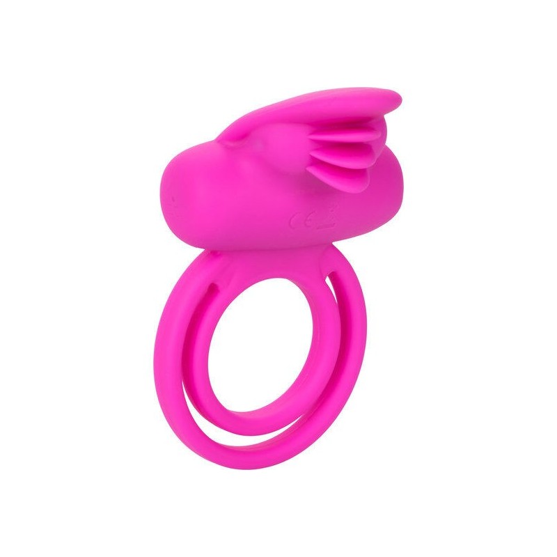 CALEXOTICS - DUAL CLIT FLICKER ENHANCER DOBLE ANILLO VIBRADOR DE SILICONA ROSA CALEXOTICS - DUAL CLIT FLICKER ENHANCER DOBLE ANILLO VIBRADOR DE SILICONA ROSA