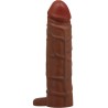 PRETTY LOVE - KAILE FUNDA PARA PENE CON EXTENSIÓN DE 2.5 CM MULATO