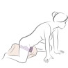 ROCKS- OFF - RUBY GLOW VIBRADOR SIT-ON MORADO