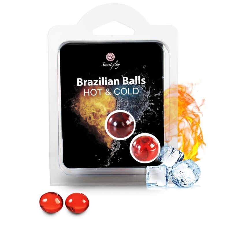 SECRETPLAY - BRAZILIAN BALLS EFECTO CALOR and FRIO 2 UNIDADES