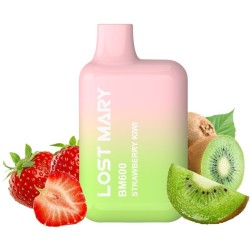 LOST MARY - BM600 VAPER NICOTINA 2 DESECHABLE SABOR FRESA KIWI