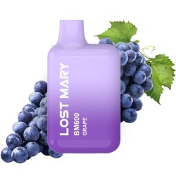 LOST MARY - BM600 VAPER NICOTINA 2 DESECHABLE SABOR UVA
