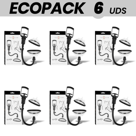 ECOPACK 6 UDS - INTENSE PUMP ONDAS ESTIMULADORAS VAGINA MANUAL MUJER