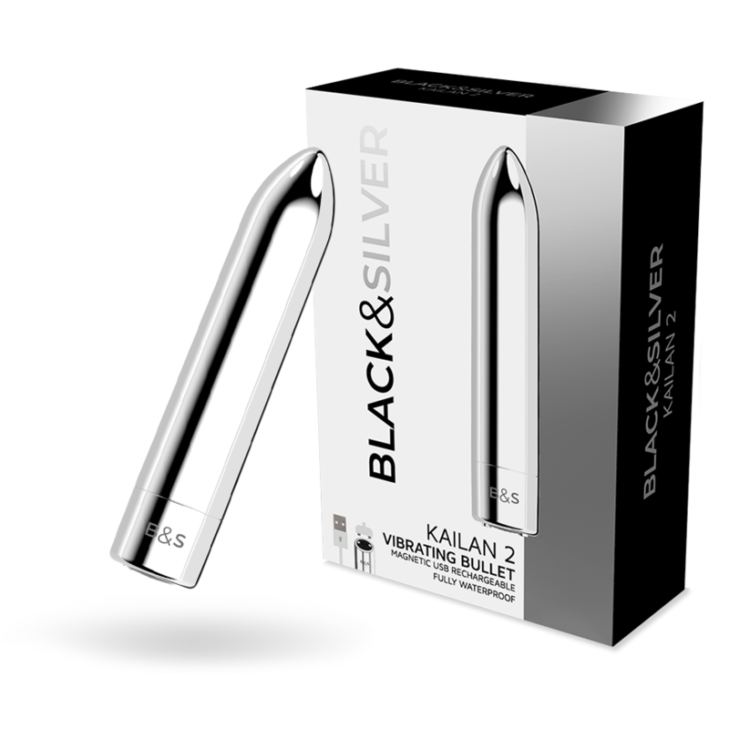 BLACKandSILVER - BALA MAGNETICA VIBRADORA KAILAN 2 SILVER