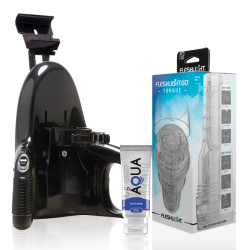 FLESHLIGHT - GO MASTURBADOR TORQUE ICE UNIVERSAL LAUNCH LUBRICANTE AQUA QUALITY 50 ML