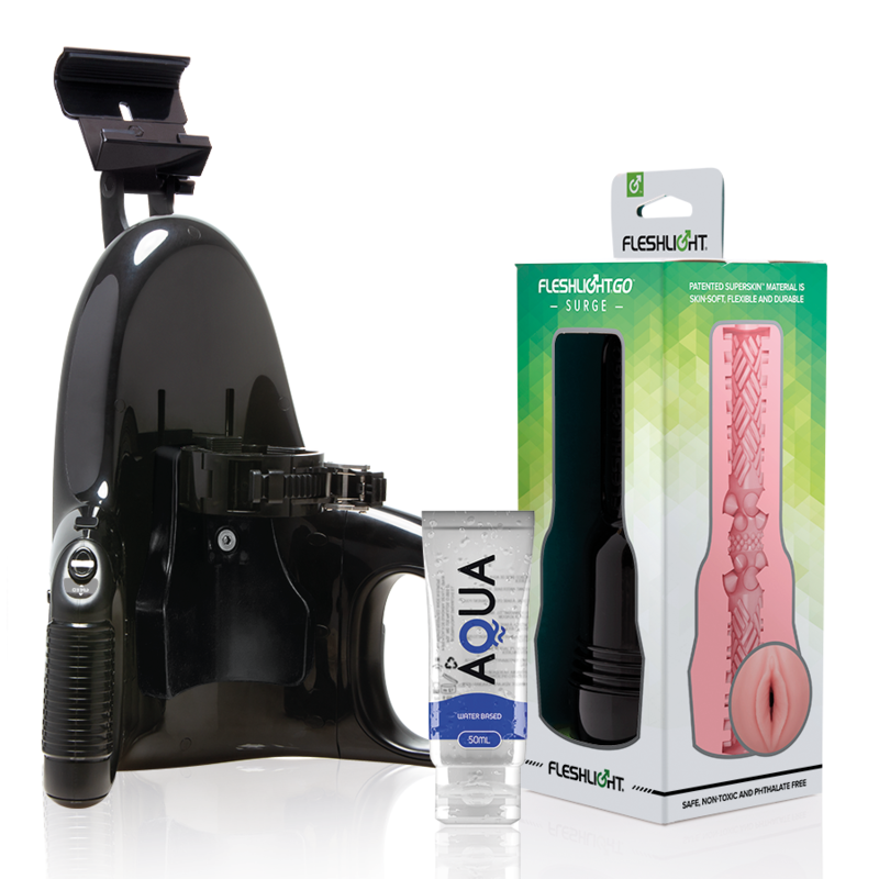 FLESHLIGHT - GO PINK LADY SURGE VAGINA UNIVERSAL LAUNCH LUBRICANTE AQUA QUALITY 50 ML