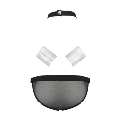 PASSION - 036 SLIP ALFROJO NEGRO S-M