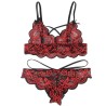 SUBBLIME - SET DOS PIEZAS TOP Y PANTIES ENCAJE S-M