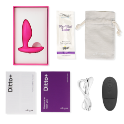 WE-VIBE - DITTO PLUG ANAL VIBRADOR ROSA