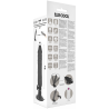 BASECOCK - VIBRADOR REALÍSTICO CONTROL REMOTO NATURAL 20 CM -O- 4 CM