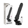 BASECOCK - VIBRADOR REALÍSTICO CONTROL REMOTO NATURAL 19.5 CM -O- 4 CM