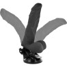 BASECOCK - VIBRADOR REALÍSTICO ARTICULABLE CONTROL REMOTO NATURAL 21 CM -O- 5 CM