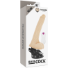 BASECOCK - VIBRADOR REALÍSTICO ARTICULABLE CONTROL REMOTO NATURAL 18.5 CM -O- 4 CM