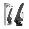 BASECOCK - VIBRADOR REALÍSTICO ARTICULABLE CONTROL REMOTO NATURAL 18.5 CM -O- 4 CM