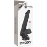 BASECOCK - VIBRADOR REALÍSTICO ARTICULABLE CONTROL REMOTO NATURAL 20 CM -O- 4.5 CM