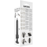 BASECOCK - VIBRADOR REALÍSTICO CONTROL REMOTO NATURAL 18.5 CM -O- 4CM